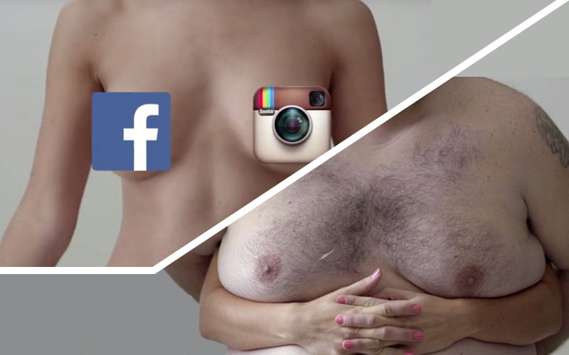 TETAS DE HOMBRE SIN CENSURA: #tetasxtetas la genial campaña contra el cáncer de mama - Imagen 3