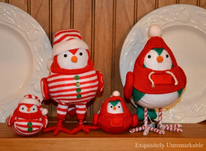 Red Winter Birds from Target