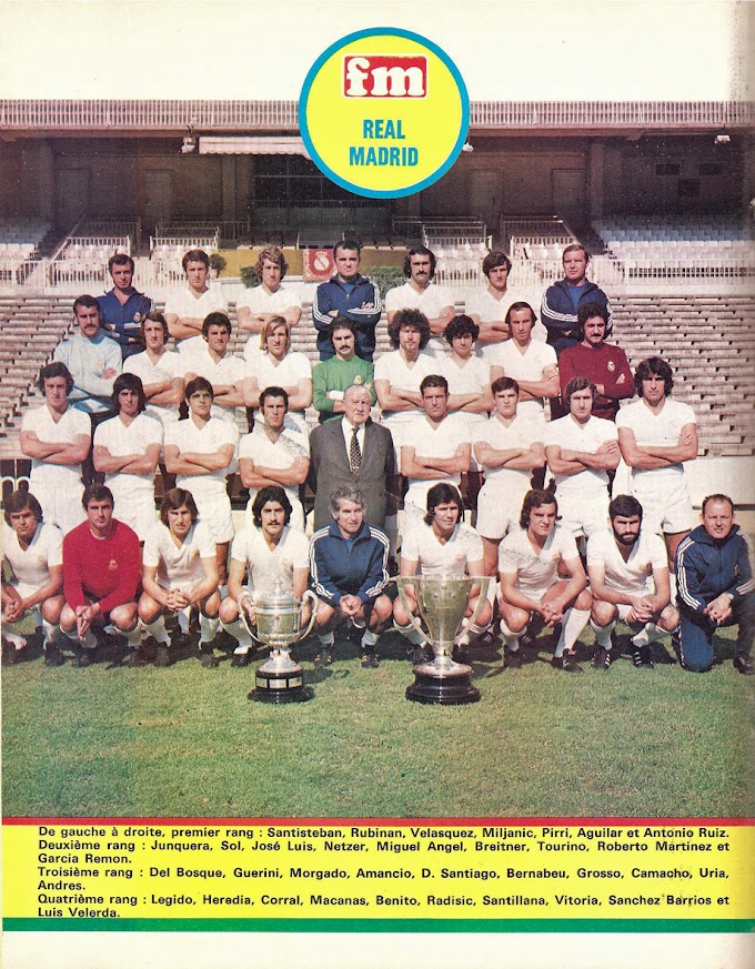REAL MADRID 1975-76.