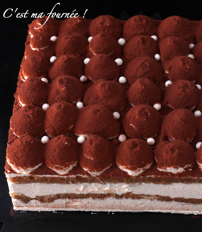 Le tiramisu façon entremets
