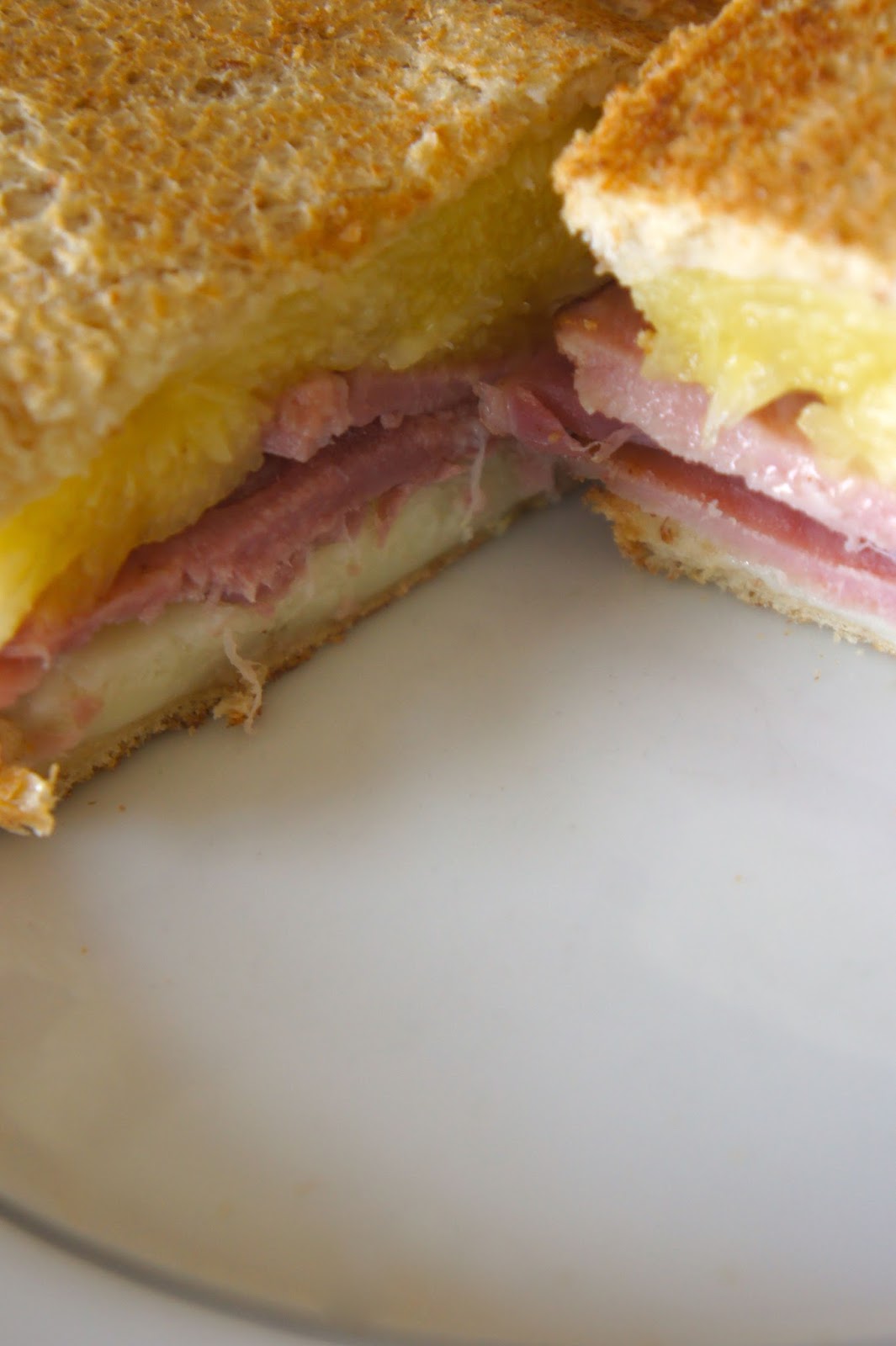 Savory Sweet and Satisfying Hawaiian Grilled Cheese