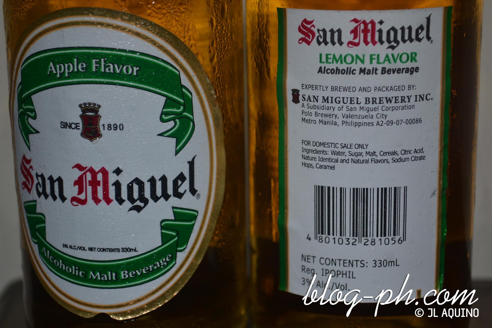 San Miguel Malt Beverages San Miguel Beers With Apple & Lemon! BLOG