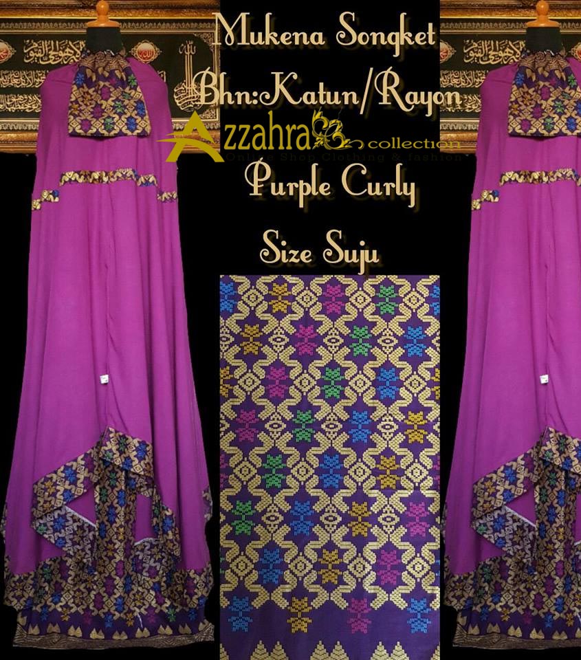 mukena songket bali prada terbaru azzahra collection mukena songket bali prada terbaru azzahra collection