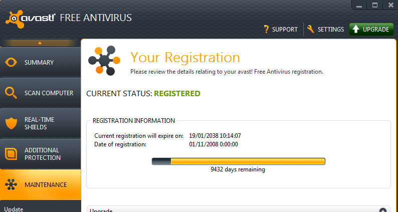 avast free antivirus activation code 2038