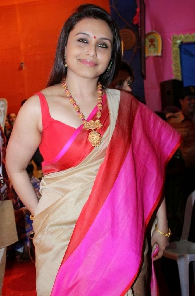 Rani Mukherjee Hot Saree Photos Hot Saree Pics