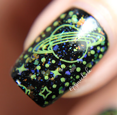 B Polished Spacey Stamping