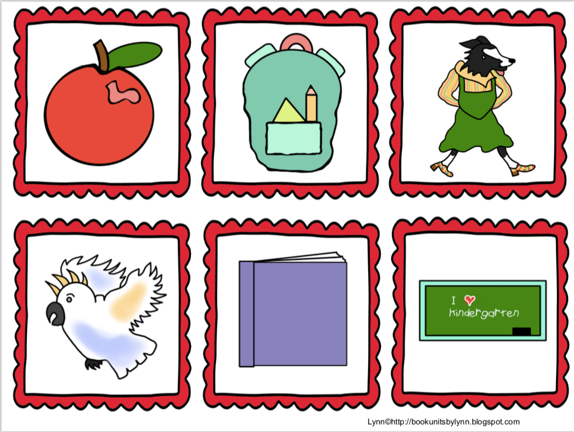 MISS BINDERGARTEN GETS READY FOR KINDERGARTEN Book Units by Lynn