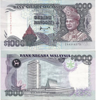 wang kertas not RM1000