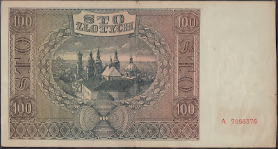 Polonia 100 Zlotych 1941 P# 103