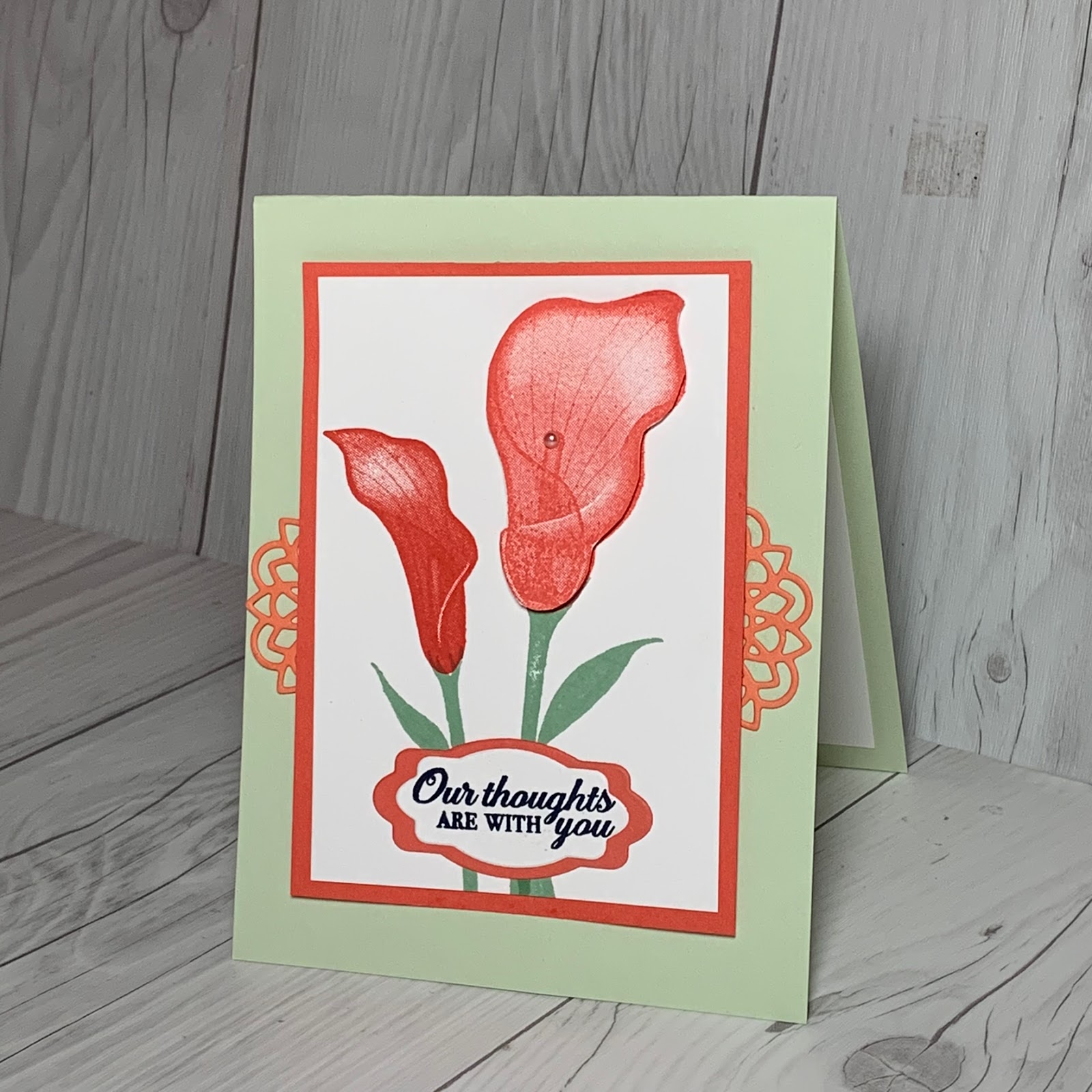 Stampin' Up! Lasting Lily and Lily Framelits Dies Sneak Peek Stamped