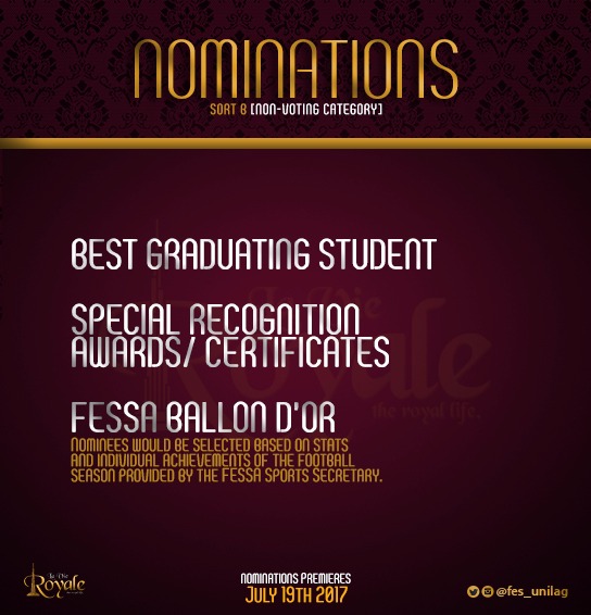 The Fes Dinner And Awards 8TH Edition Themed La Vie Royale The Fes Dinner And Awards 8TH Edition Themed La Vie Royale