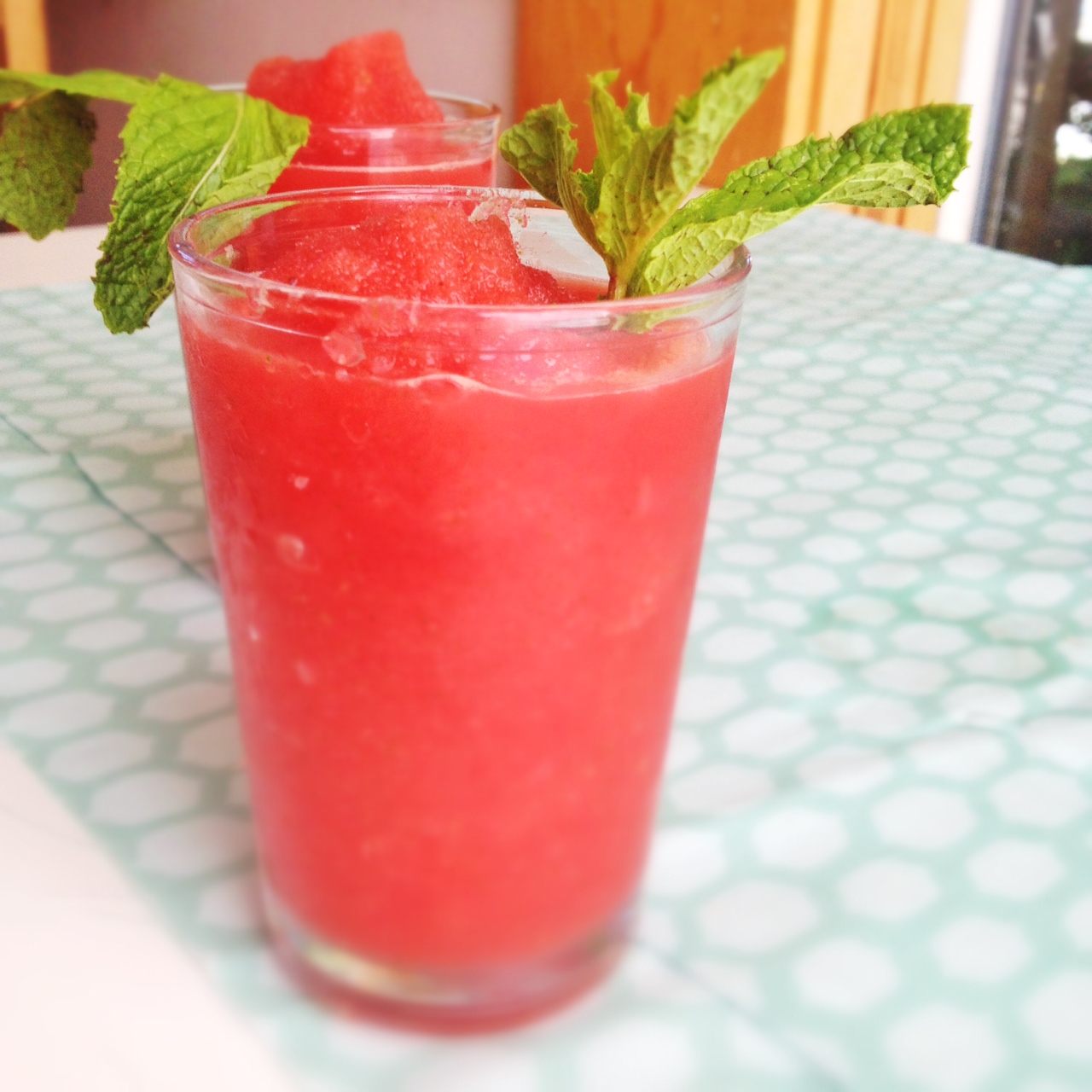 Mix it Up: Watermelon Slushies