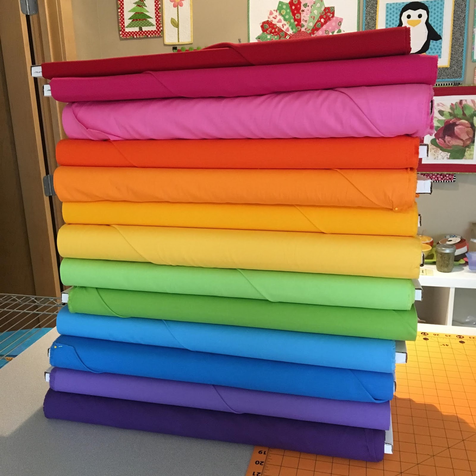 twiddletails Temperature Quilt Along Colors