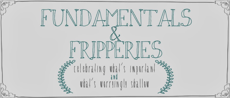 Fundamentals and Fripperies