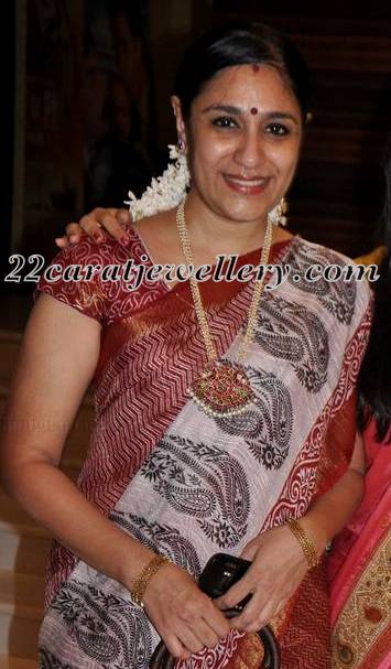 Tamil Star Basara Pearls Set