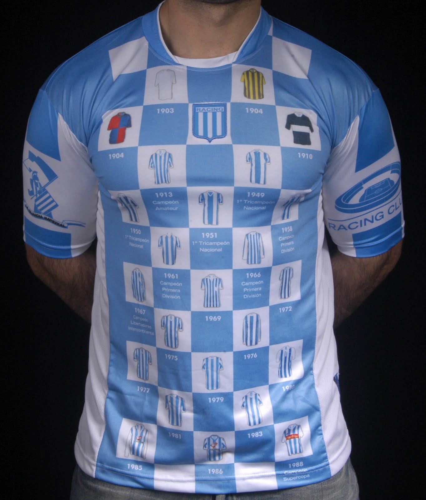 La Camiseta del Hincha Camiseta Racing Premiun