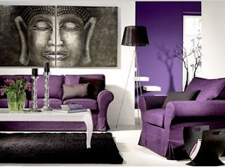 Con que colores puedo pintar mi sala de estar - tips ideas para pintar la sala de estar living room bonita lindos colores relajantes bonitos, colores adecuados para pintar la sala de estar, como pintar la sala de estar, sugerencias de colores para pintar la sala de estar, sillones púrpura y paredes blanco y púrpura