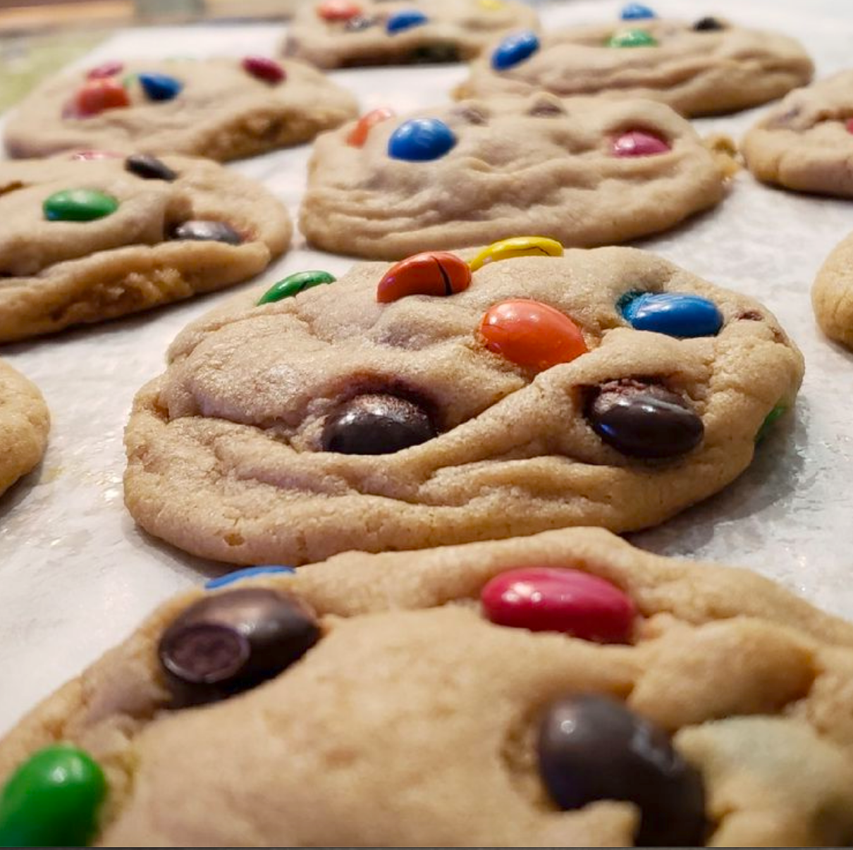 Soft & Chewy M&M Cookies Recipe Reni's Kitchen