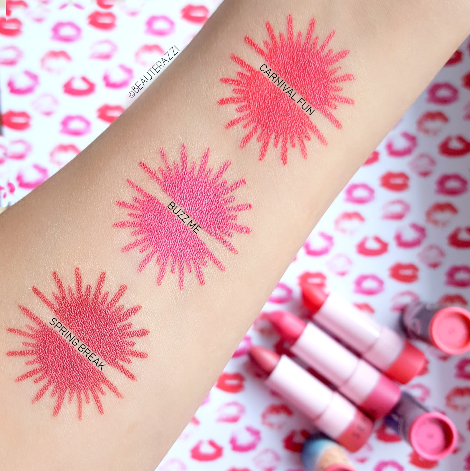 Sephora #Lipstories Lipsticks - swatches