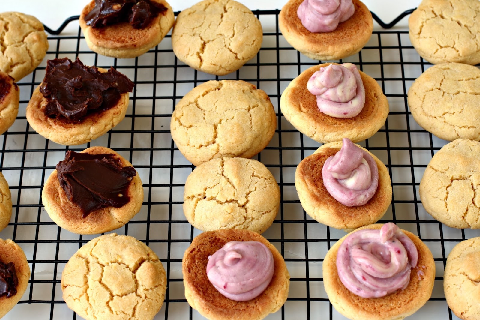 Milk and Honey Sandwich Cookies Two Ways