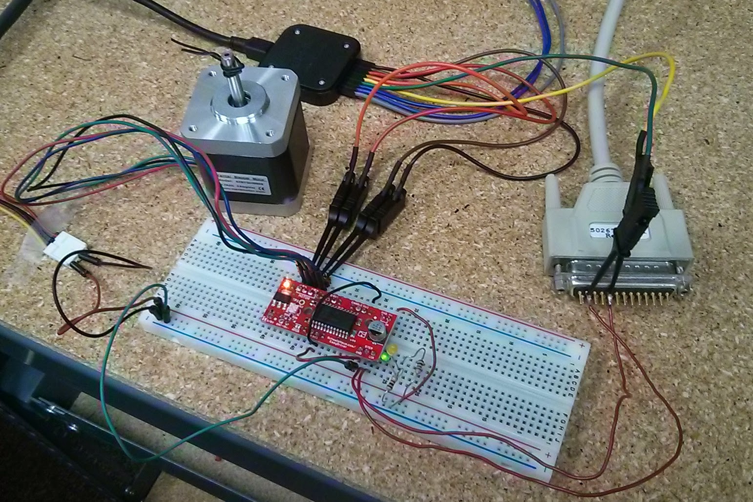 Think, Forrest! Think!: Stepper motor control with EasyDriver and ...
