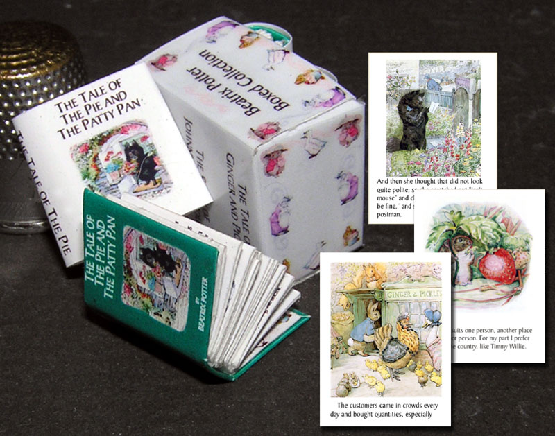 dolls houses and minis: Readable Miniature Books by Ann Vanture dolls houses and minis: Readable Miniature Books by Ann Vanture