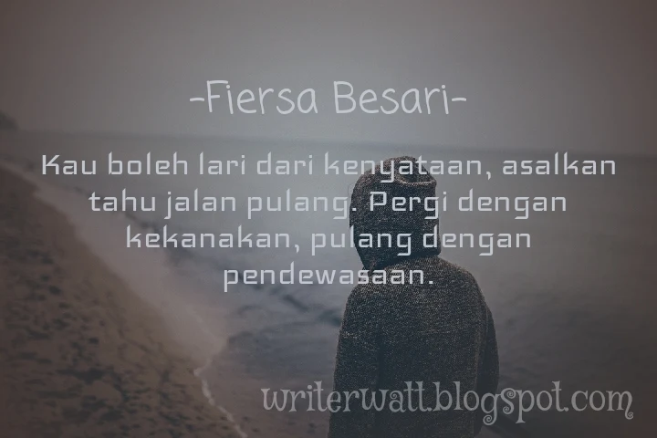 Kata kata fiersa besari tentang alam
