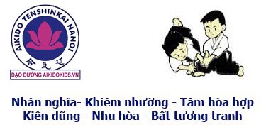 ĐẠO ĐƯỜNG AIKIDOKIDSVN-Hệ thống lớp võ đạo Aikido tốt nhất cho trẻ em ở Hà Nội- Tenshinkai Hanoi
