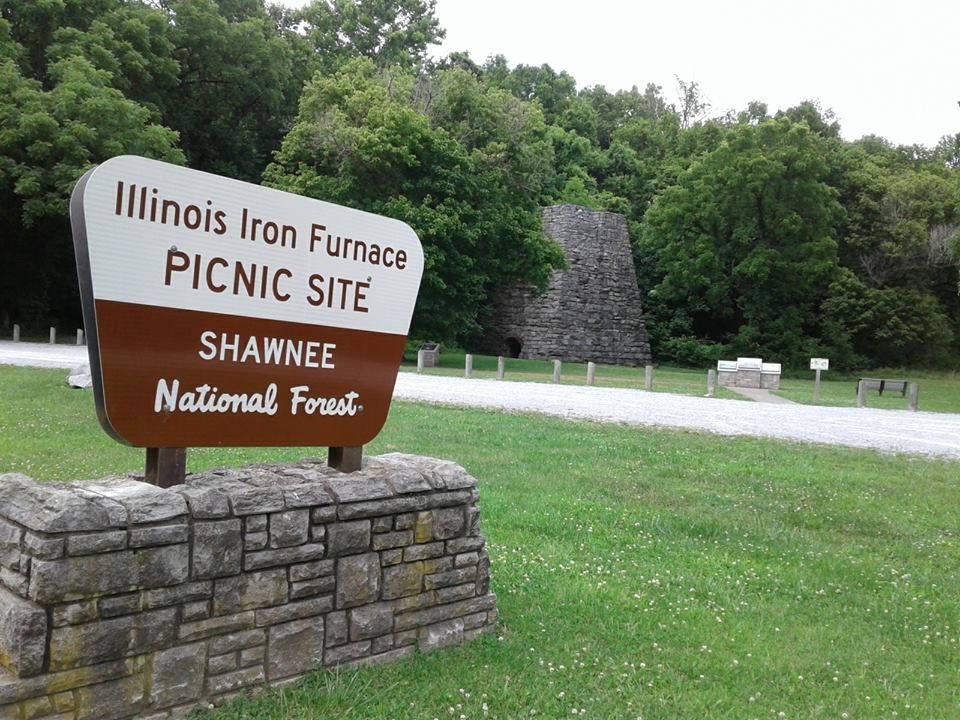Industrial History Illinois Iron Furnace in Shawnee National Forest