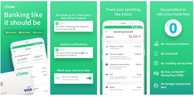 Chime - Mobile Banking Apps - Youth Apps