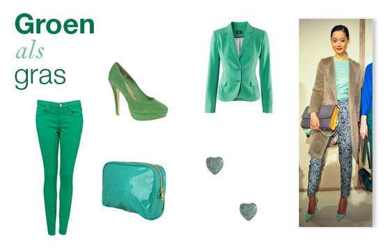 groene blazer