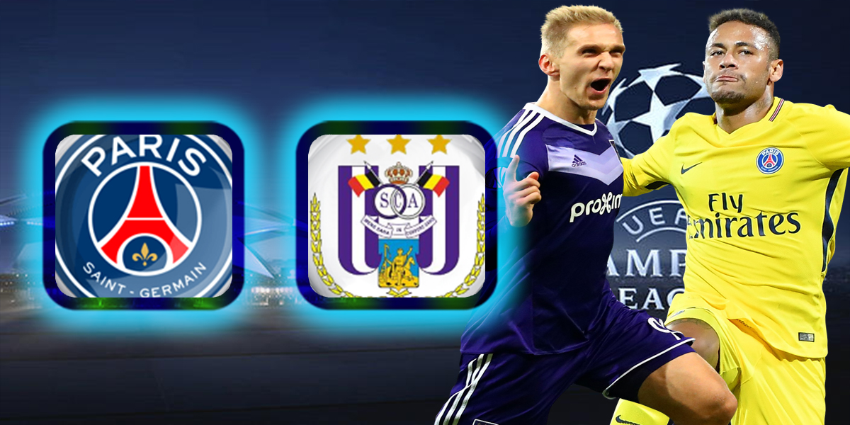 PSG vs Anderlecht: Preview and Predictions Champions League 31-11-2017 PSG vs Anderlecht: Preview and Predictions Champions League 31-11-2017