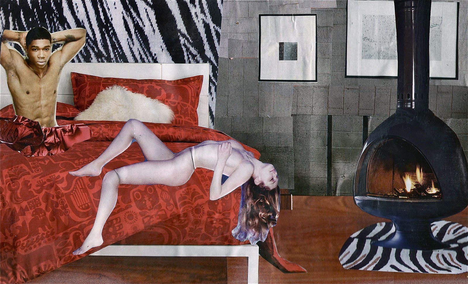 Modern Art 2013 Bed Romance
