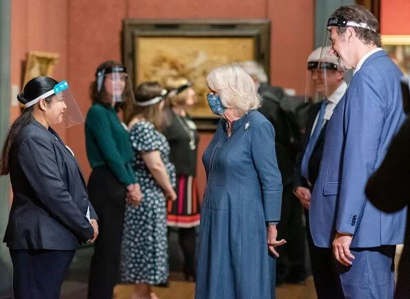 The Duchess of Cornwall visited the National Gallery and Boots’ Piccadilly Store. At the National Gallery in Trafalgar Square
