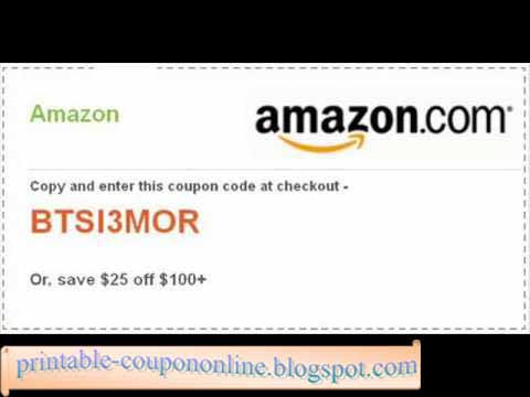 Amazon online coupon code 2018