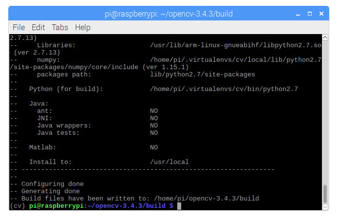 cmake command not found raspberry pi