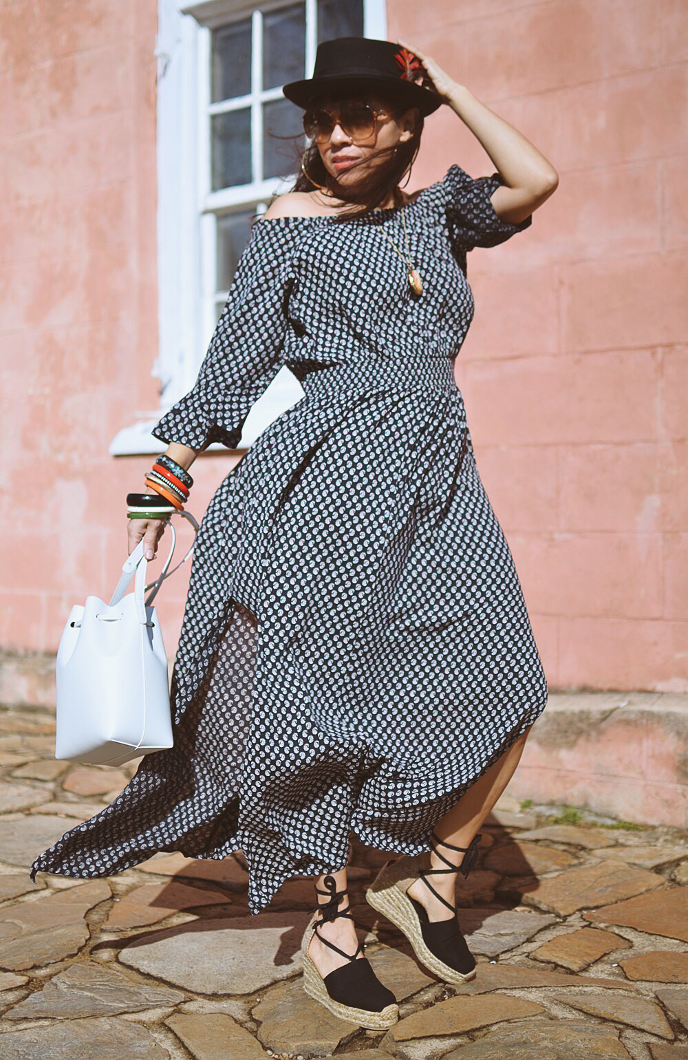 wedge espadrilles outfit