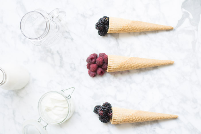 Smoothie frutos rojos