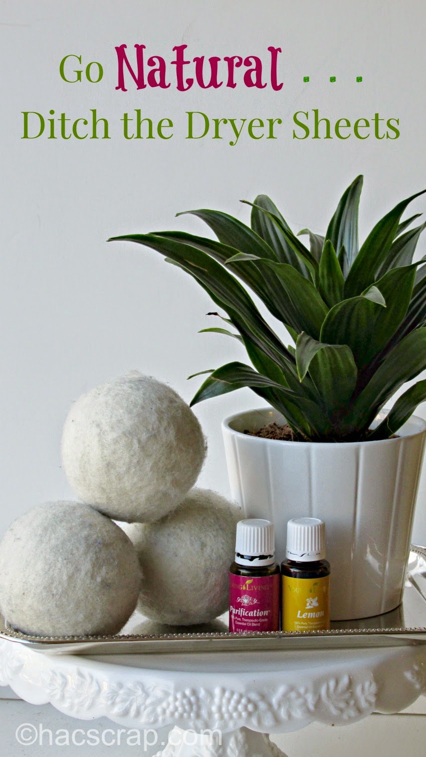 Go Natural How To Ditch the Dryer Sheets My Scraps