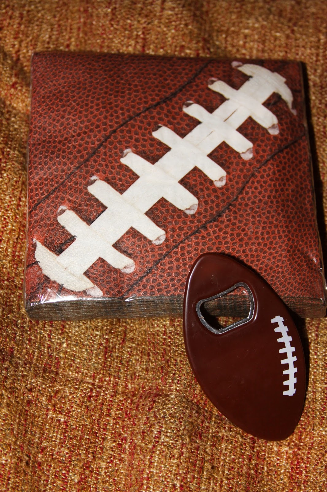For the Love of Food DIY Football Lovers Gift Basket
