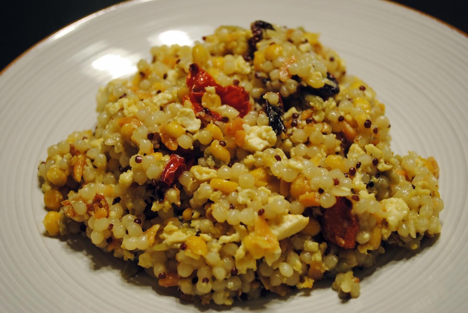 Maggie's LesVegan Kitchen TJ's Hearty Grains Dinner