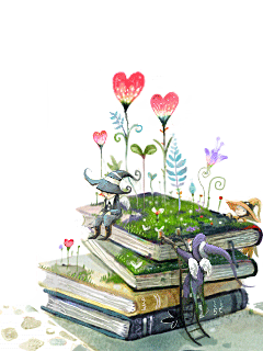 Resultado de imagem para mini gifs livros