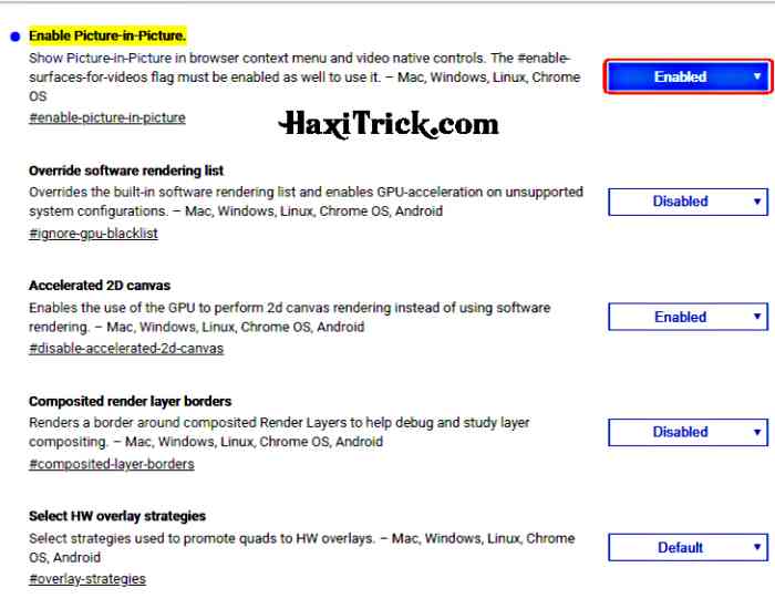 enable picture in picture mode in chrome enable picture in picture mode in chrome