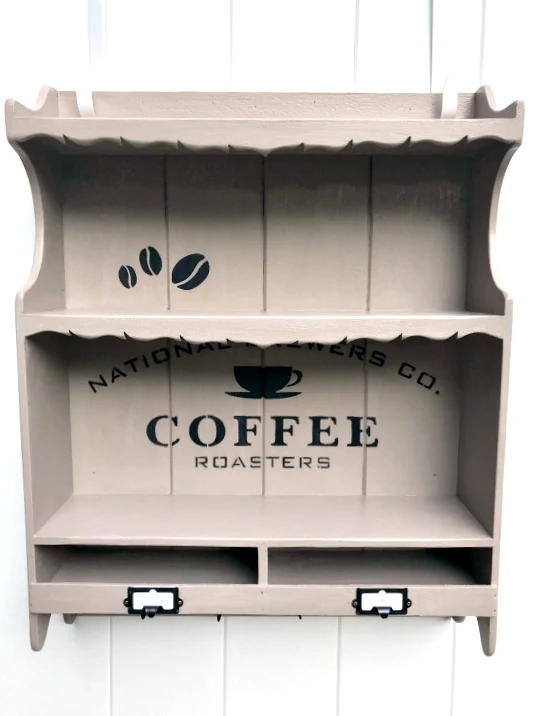 DIY Hanging Coffee Bar