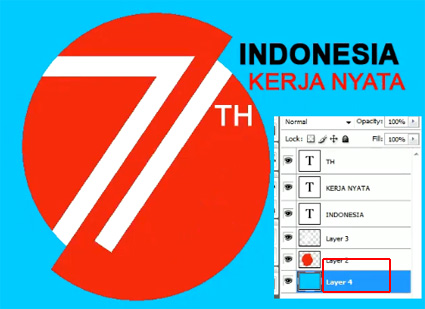 DESAIN LOGO KEREN : CARA MEMBUAT DESAIN LOGO KEREN DENGAN PHOTOSHOP