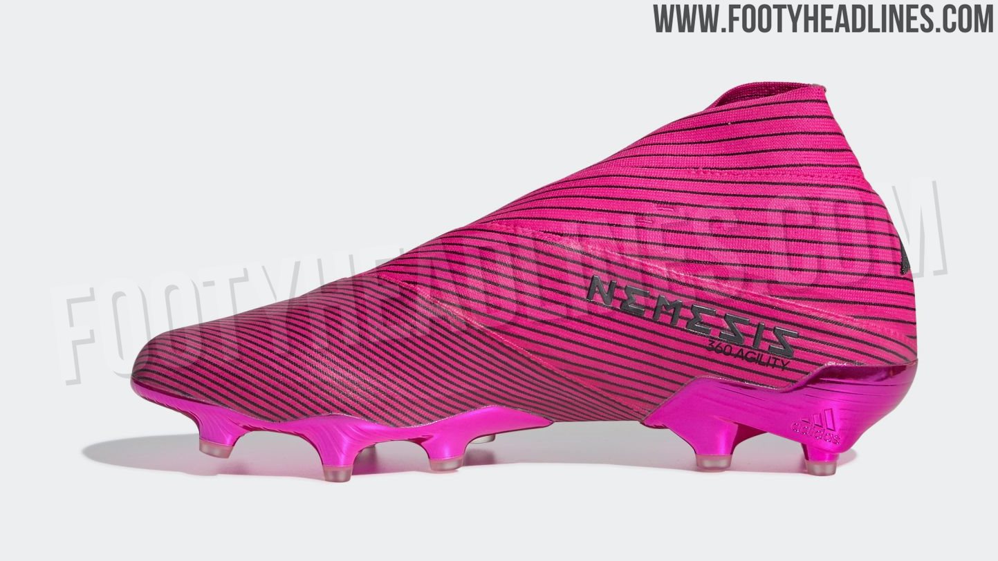 pink nemeziz boots
