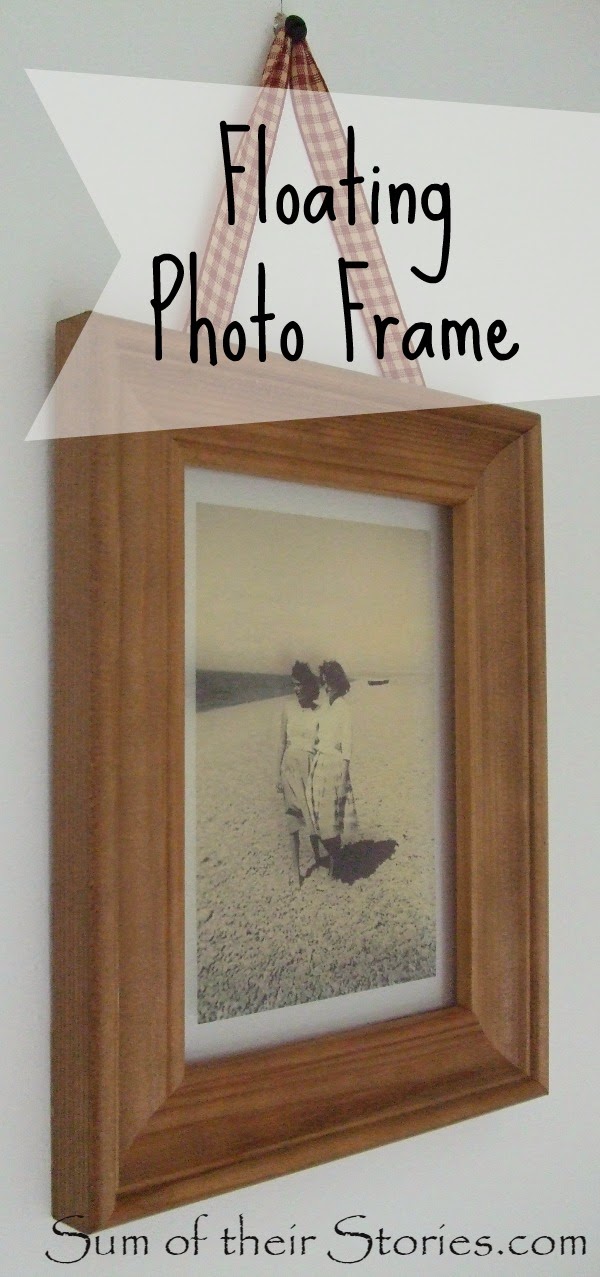 Floating Photo Frame Sum of their Stories
