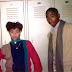 Highschool photo of Tupac and Jada Pinkett.