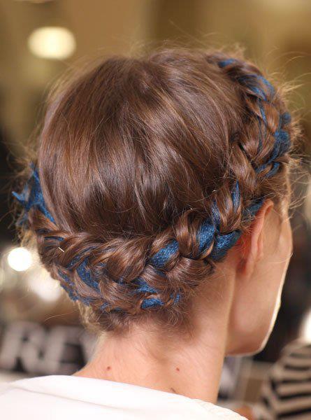 braid hairstyle haircolor