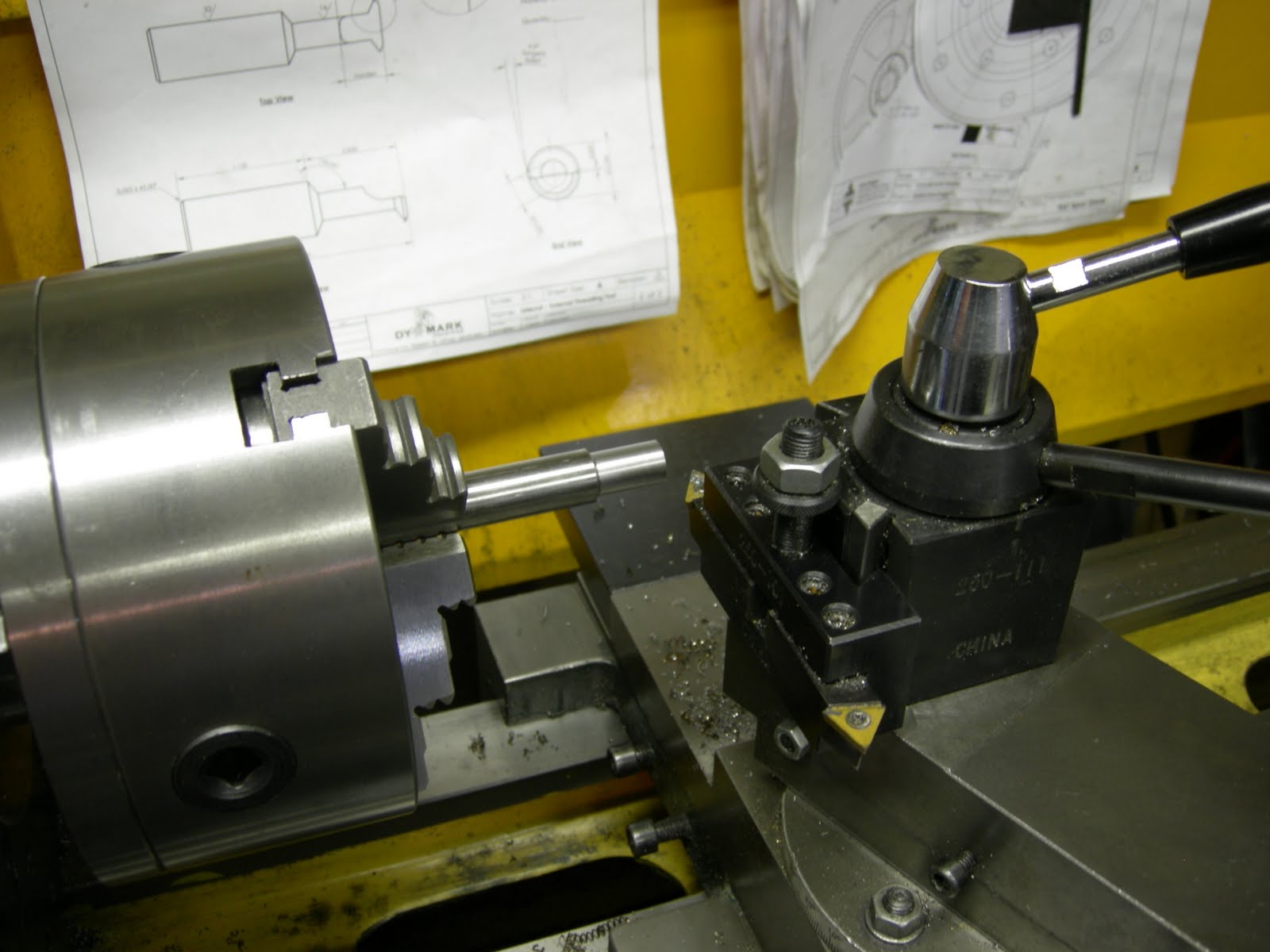 Bohn Designs Homemade Internal / External Threading Tool